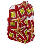 Pattern Tile Decorative Design Star Classic Backpack