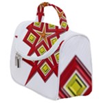 Pattern Tile Decorative Design Star Satchel Handbag