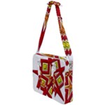 Pattern Tile Decorative Design Star Cross Body Office Bag