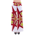 Pattern Tile Decorative Design Star So Vintage Palazzo Pants