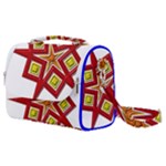Pattern Tile Decorative Design Star Satchel Shoulder Bag