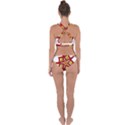 Cross Back Hipster Bikini Set 