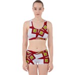 Pattern Tile Decorative Design Star Work It Out Gym Set