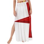 Pattern Tile Decorative Design Star Maxi Chiffon Tie-Up Sarong