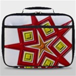 Pattern Tile Decorative Design Star Full Print Lunch Bag