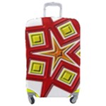 Pattern Tile Decorative Design Star Luggage Cover (Medium)