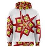 Pattern Tile Decorative Design Star Men s Overhead Hoodie