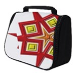 Pattern Tile Decorative Design Star Full Print Travel Pouch (Small)