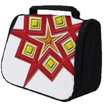 Pattern Tile Decorative Design Star Full Print Travel Pouch (Big)