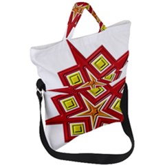 Fold Over Handle Tote Bag 
