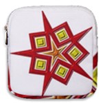 Pattern Tile Decorative Design Star Mini Square Pouch