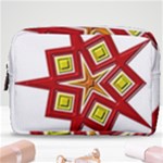 Pattern Tile Decorative Design Star Make Up Pouch (Medium)