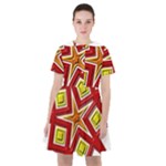 Pattern Tile Decorative Design Star Sailor Dress