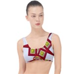 Pattern Tile Decorative Design Star The Little Details Bikini Top