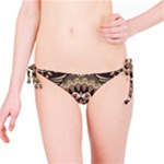 Seamless Pattern Floral Flower Bikini Bottoms