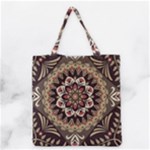 Seamless Pattern Floral Flower Grocery Tote Bag