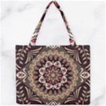 Seamless Pattern Floral Flower Mini Tote Bag