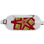 Pattern Tile Decorative Design Star Rounded Waist Pouch