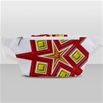 Pattern Tile Decorative Design Star Waist Bag 