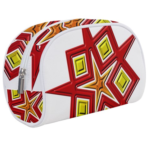 Pattern Tile Decorative Design Star Make Up Case (Medium) from ArtsNow.com