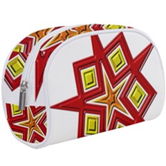 Pattern Tile Decorative Design Star Make Up Case (Large) from ArtsNow.com