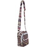 Seamless Pattern Floral Flower Shoulder Strap Belt Bag