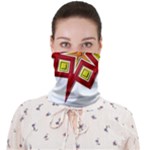 Pattern Tile Decorative Design Star Face Covering Bandana (Adult)