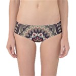 Seamless Pattern Floral Flower Classic Bikini Bottoms