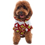 Pattern Tile Decorative Design Star Dog Coat