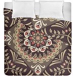 Seamless Pattern Floral Flower Duvet Cover Double Side (King Size)