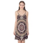 Seamless Pattern Floral Flower Camis Nightgown 