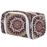 Seamless Pattern Floral Flower Toiletries Pouch