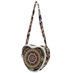 Seamless Pattern Floral Flower Heart Shoulder Bag