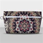 Seamless Pattern Floral Flower Handbag Organizer