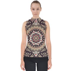 Mock Neck Shell Top 