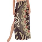 Seamless Pattern Floral Flower Maxi Chiffon Tie-Up Sarong