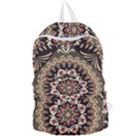 Seamless Pattern Floral Flower Foldable Lightweight Backpack