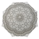 Vector Mandala Drawing Decoration Straight Umbrellas