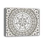 Vector Mandala Drawing Decoration Deluxe Canvas 14  x 11  (Stretched)