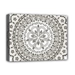 Vector Mandala Drawing Decoration Deluxe Canvas 16  x 12  (Stretched) 