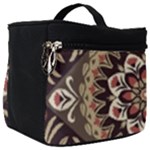 Seamless Pattern Floral Flower Make Up Travel Bag (Big)