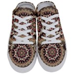 Seamless Pattern Floral Flower Half Slippers