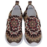 Seamless Pattern Floral Flower Kids  Velcro No Lace Shoes
