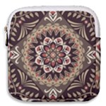Seamless Pattern Floral Flower Mini Square Pouch