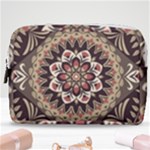 Seamless Pattern Floral Flower Make Up Pouch (Medium)
