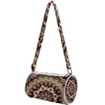 Seamless Pattern Floral Flower Mini Cylinder Bag