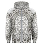 Vector Mandala Drawing Decoration Men s Zipper Hoodie
