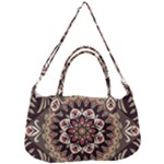 Seamless Pattern Floral Flower Removable Strap Handbag