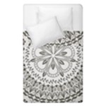 Vector Mandala Drawing Decoration Duvet Cover Double Side (Single Size)