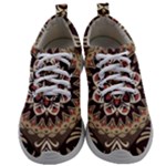 Seamless Pattern Floral Flower Mens Athletic Shoes